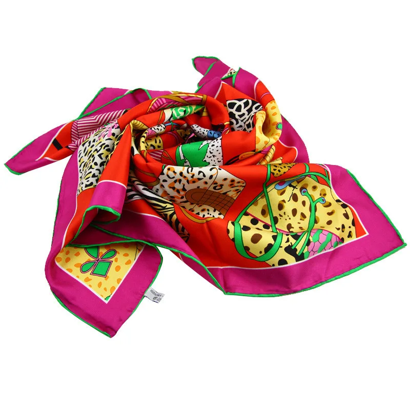 Hamocigia Designer Scarf Wholesale China Ladies Large Silk Scarf