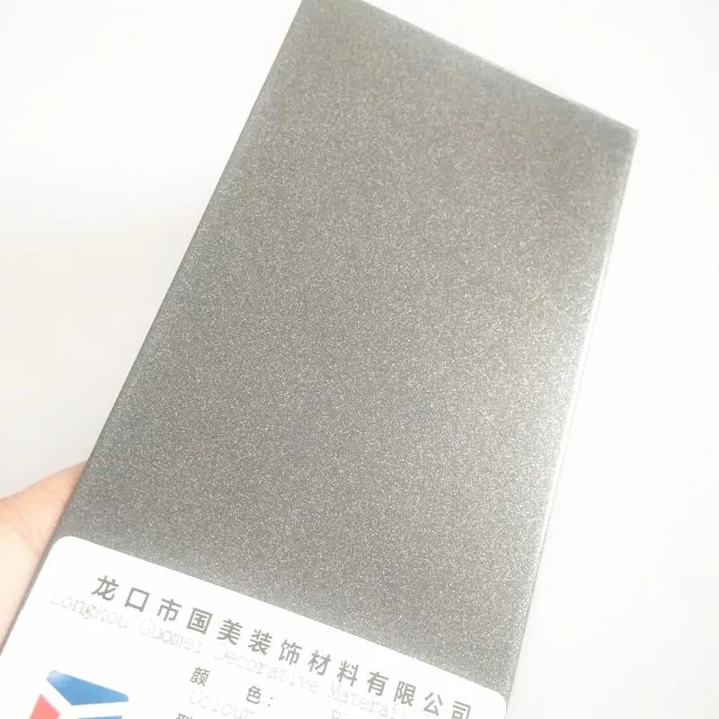 Low Gloss Electrostatic Black Antique Gold Powder Coating