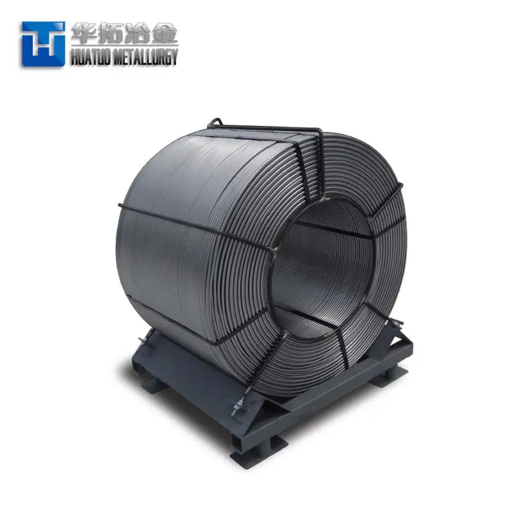 2021 Hot Sale High Quality Silicon Calcium Cored Wire from China Manufacturer