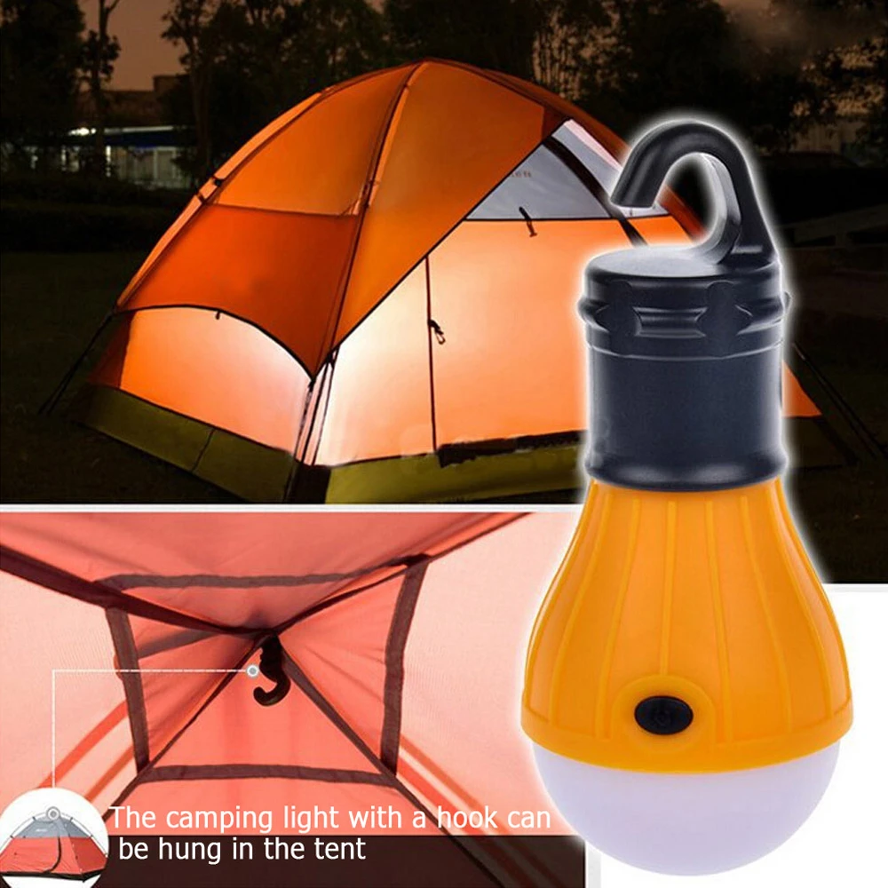 LED Mini Portable Camping Light Bulb Outdoor Lighting Camping Emergency lamp