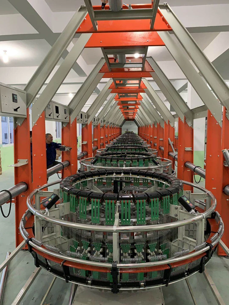 New PP sacks weaving automatic circular shuttle loom machine