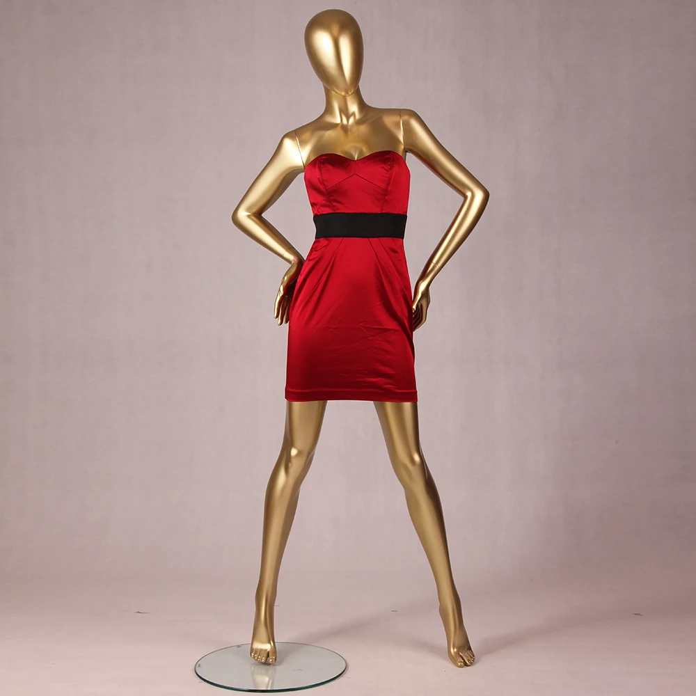 Standing and sitting mannequins female fashion fiberglass full body dress female mannequin