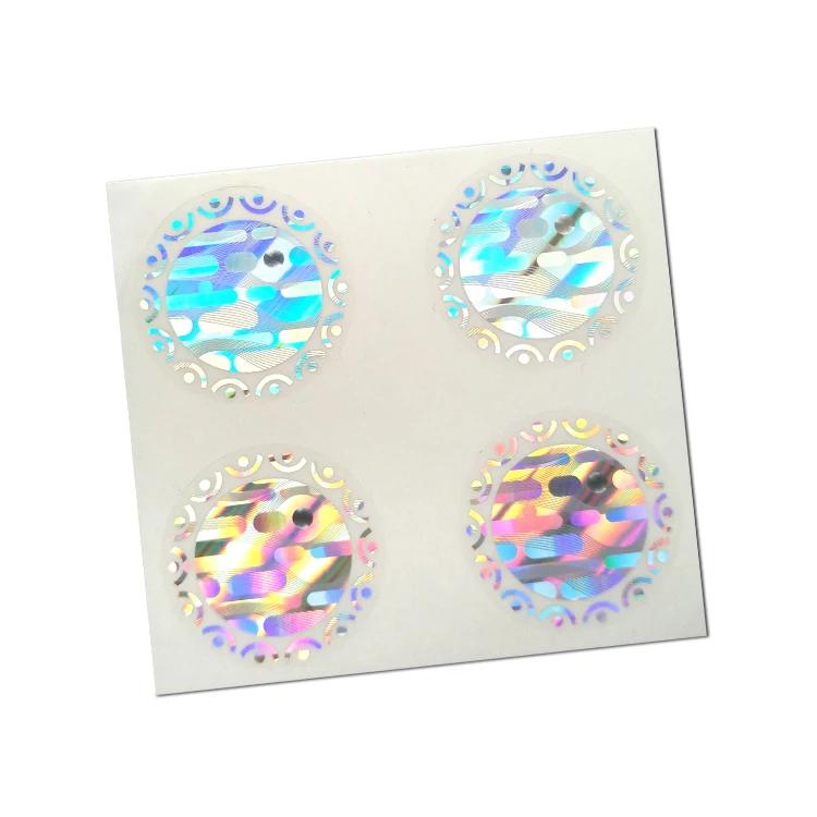 Sheet package package custom hologram die-cut sticker