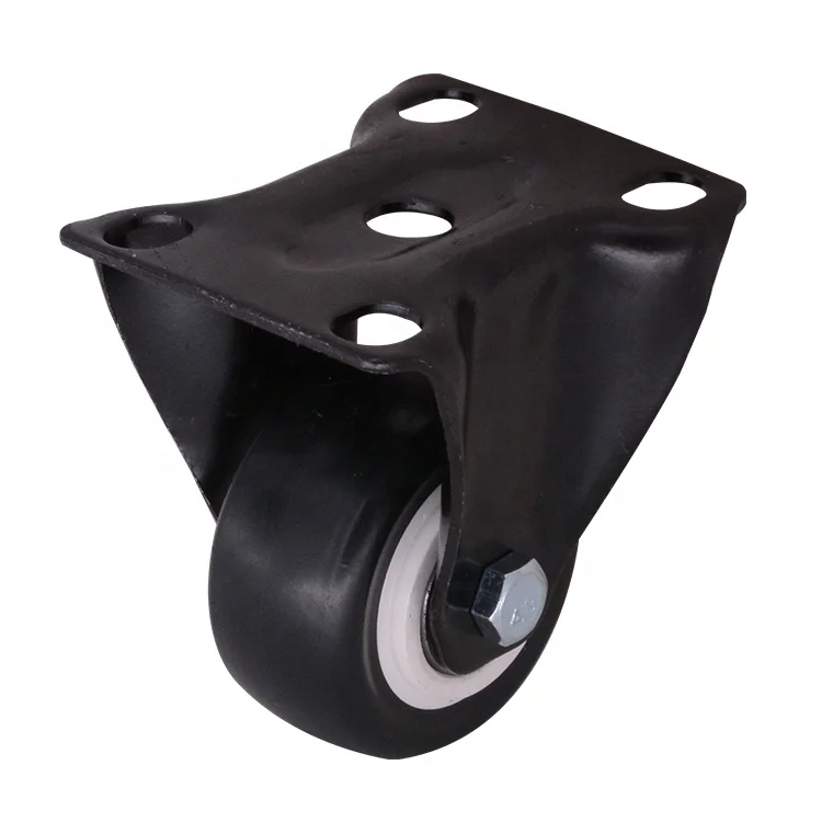 2-дюймовое колесико для мебели из искусственной кожи ПУ, ПВХ мебель Жесткая Кастер пластины