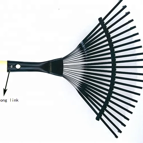 Садовые плоские грабли с деревянной ручкой, подметание листьев, иглы для сосны, мусор