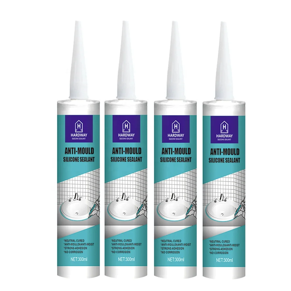 
clear optically fireproof rvt silicone based adhesive sealant for metal 