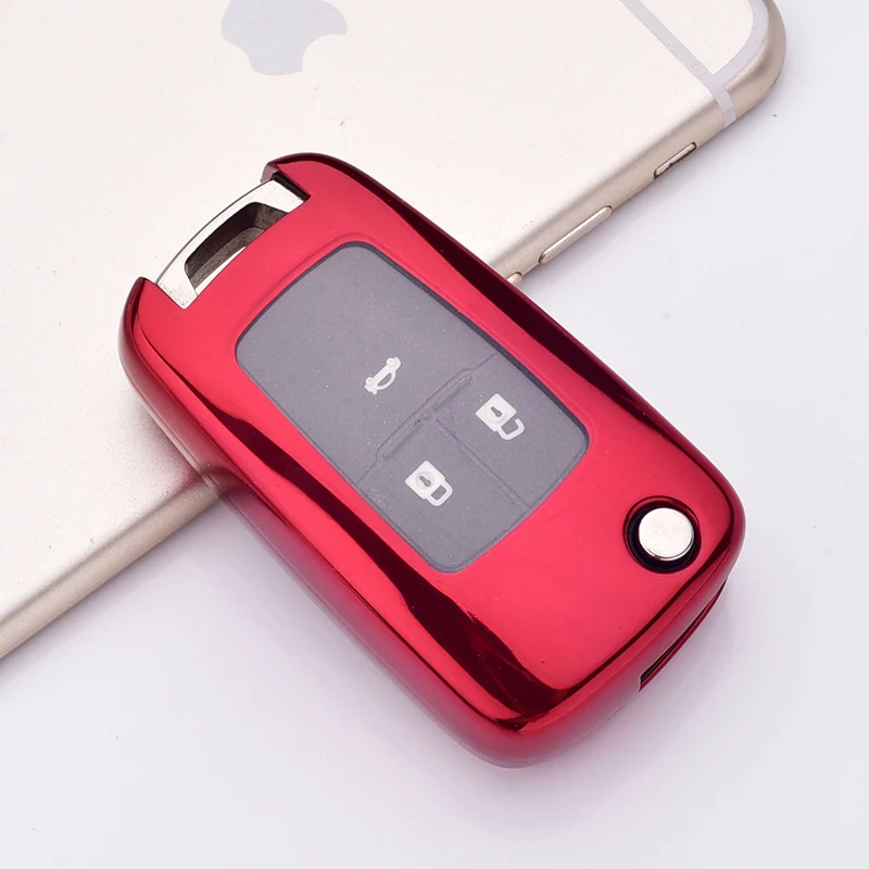 Чехол для автомобильного ключа для Chevrolet Smart Remote Key TPU Volkswagen чехол для автомобильного ключа защитный чехол для автомобильного ключа
