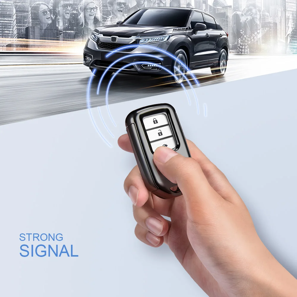  2019 лучшие продажи гальваническим мягкой ТПУ ключа автомобиля крышка дистанционного защиты чехол для Honda