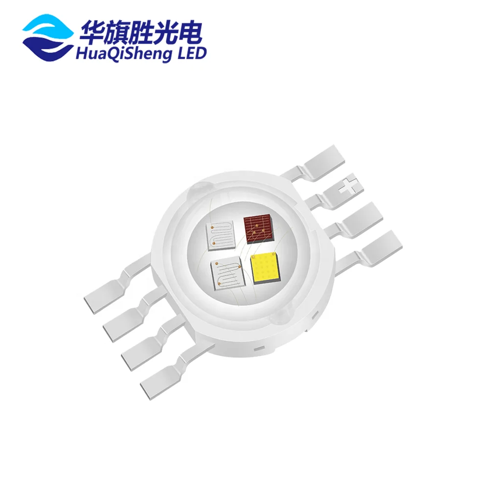 Epistar Epileds Chip 8 Pins High Power RGBW LED Chip for LED Moving RGBW