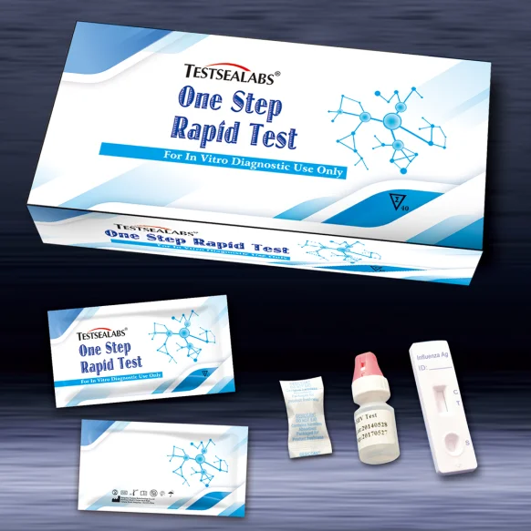 Медицинское устройство для быстрого тестирования по диагностике гриппа Ab/Ag