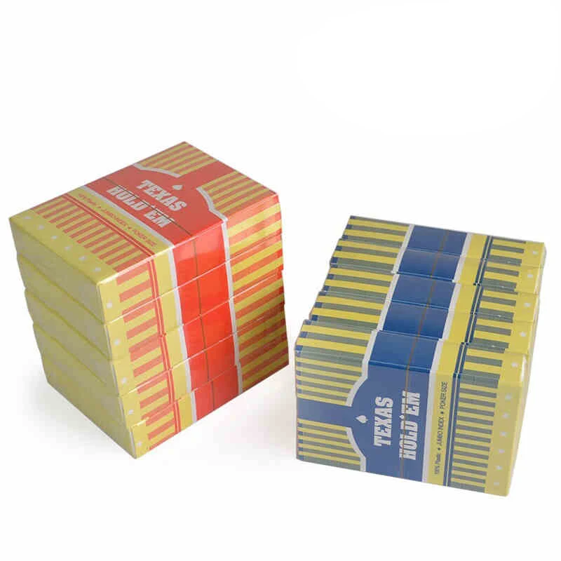 
custom 100% plastic PVC poker cards with your logo design 