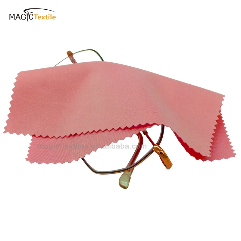 Custom Logo Wholesale microfiber 15 x 15 cm lens glass laser cut cleaning cloth