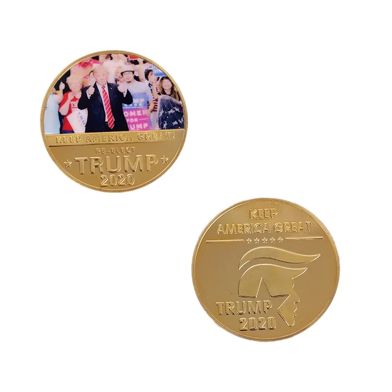 Hot Selling Commemorative Coin Souvenir Coin Keep America Great Trump 2020 Commemorative Coin