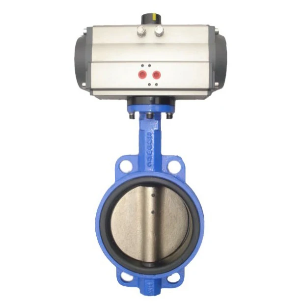 
Wafer Type Butterfly Valve with Pneumatic actuator 