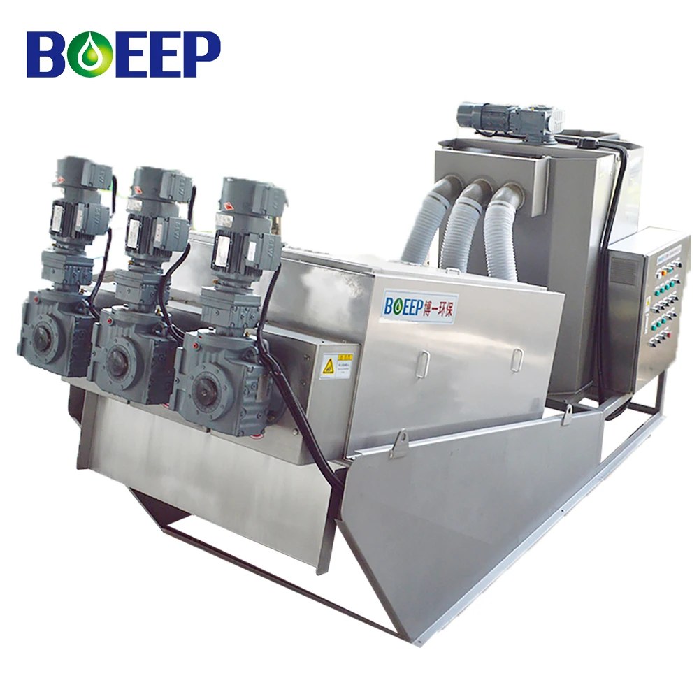 Beverage Sludge Plant and Water Separator Ship Sewage Treatment Process