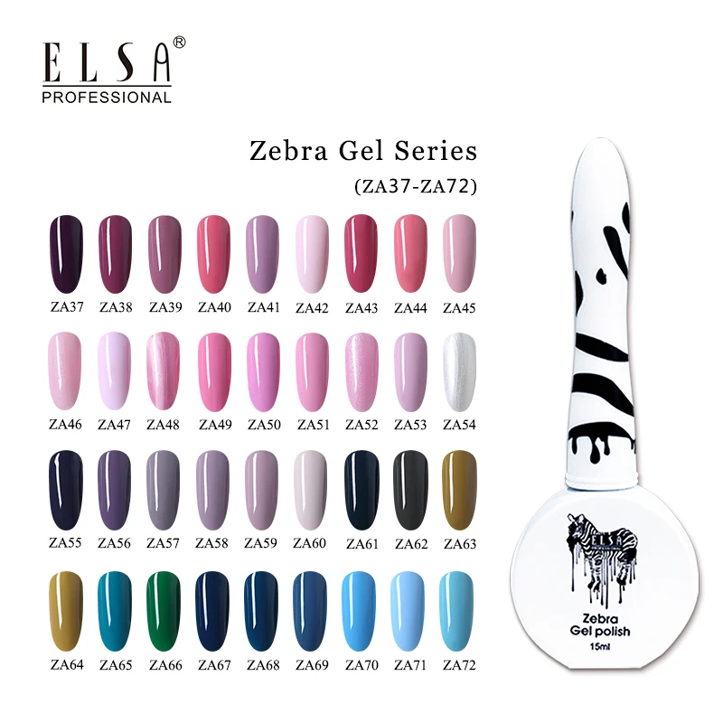 
2019 Hot Sale Free Sample 72 Colors Nail Art UV LED Gel Polish 