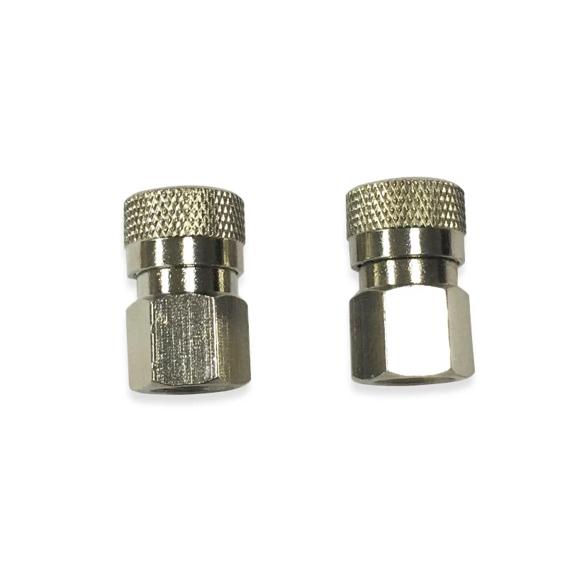 Stainless Steel Paintball Adaptor Female Quick Disconnect with Inner Thread
