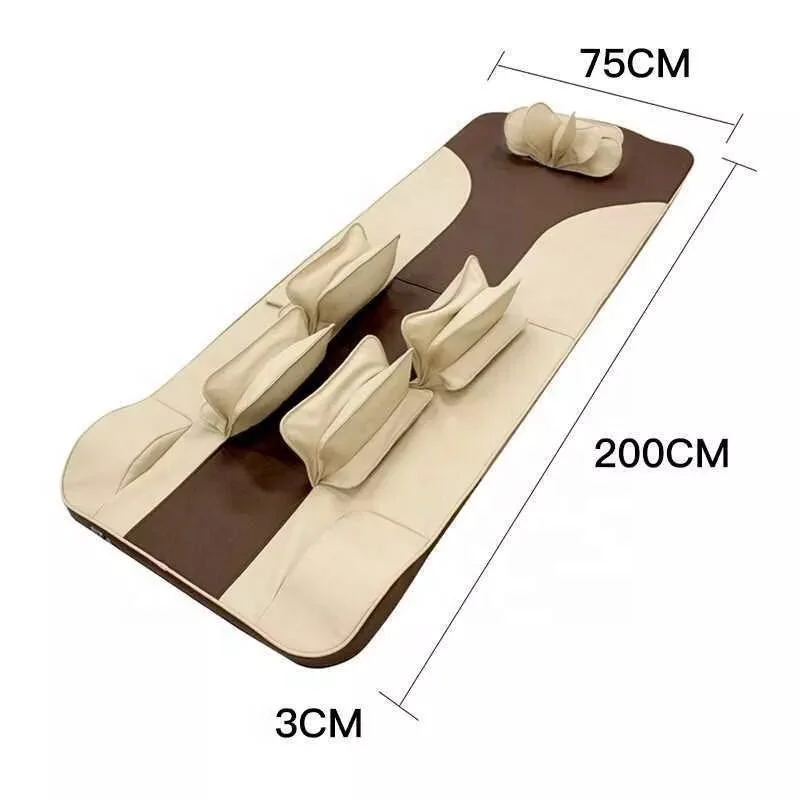 
popular electric folding full body thai airbag massage mattress pad 