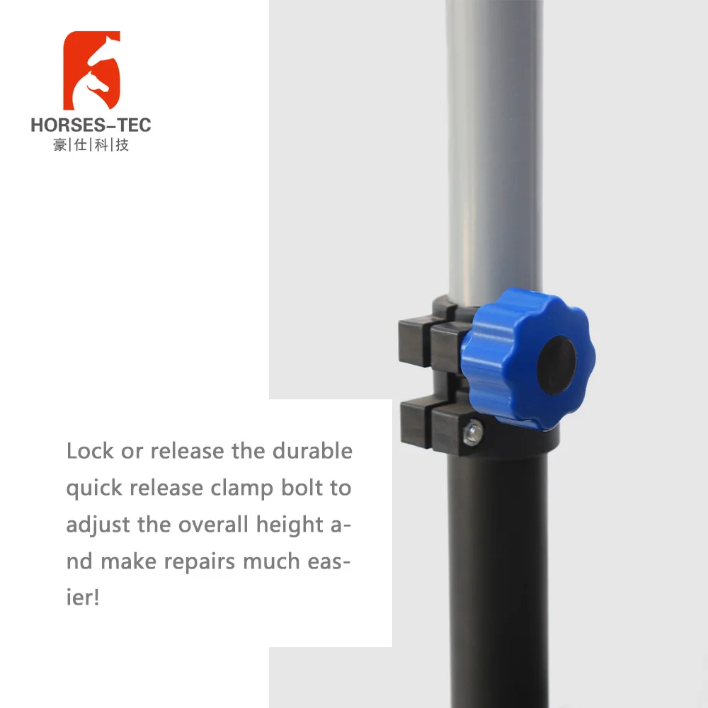 Steel telescopic arm bike repair tool set soporte para bicicletas