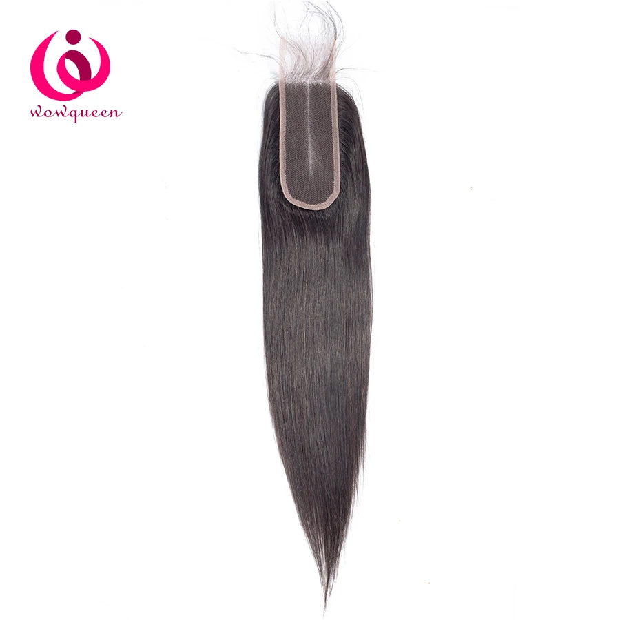 Cheap Middle Part 2*6 Lace Closure Virgin Pakistan Straight Human Hair Closure Virgin Human Hair Thin Skin Lace Closure