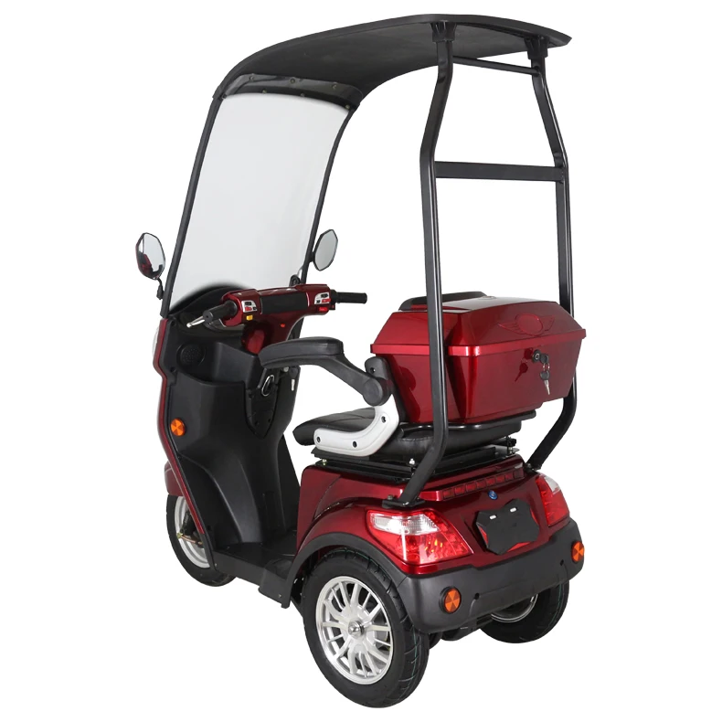 
Semi-enclosed electric tricycle electric tricycle for the disabled can protect it from rain in rainy days 