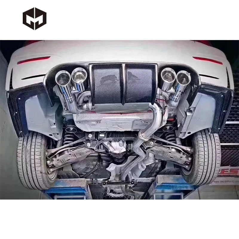 Задний диффузор из углеродного волокна V-образный корпус для BMW M3 F80 M4