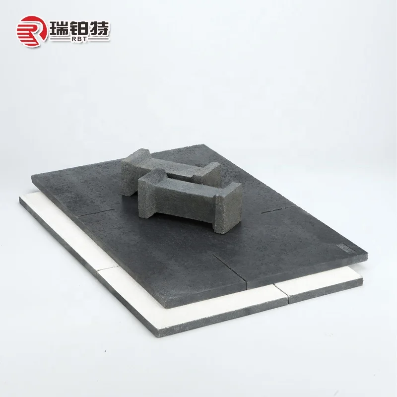 Высокая преломляемость Sic Board Silicon карбидная доска для шаттла печи