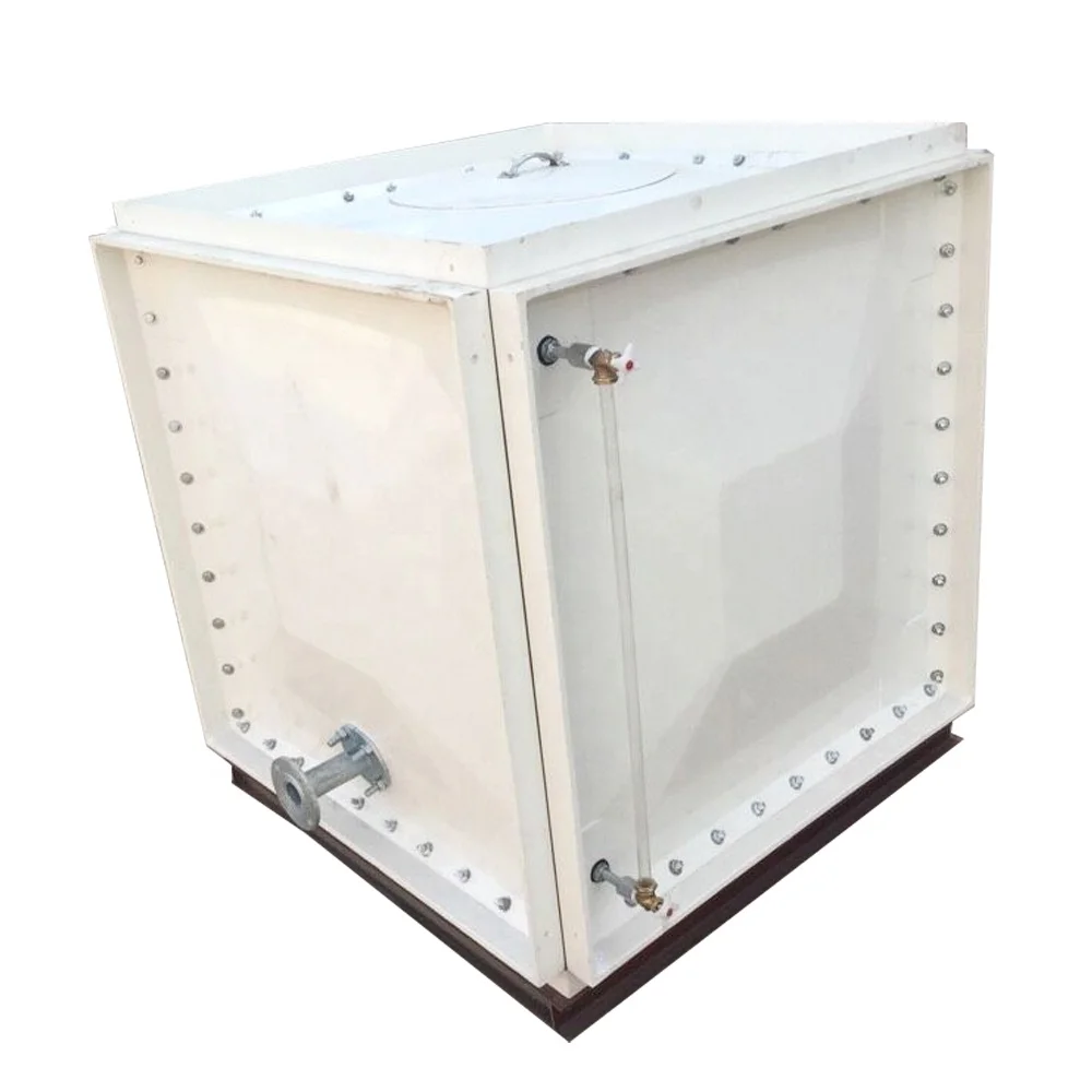 Foldable Fish Farming 1000 Liter Grp Sectional Panel Water Storage Tank