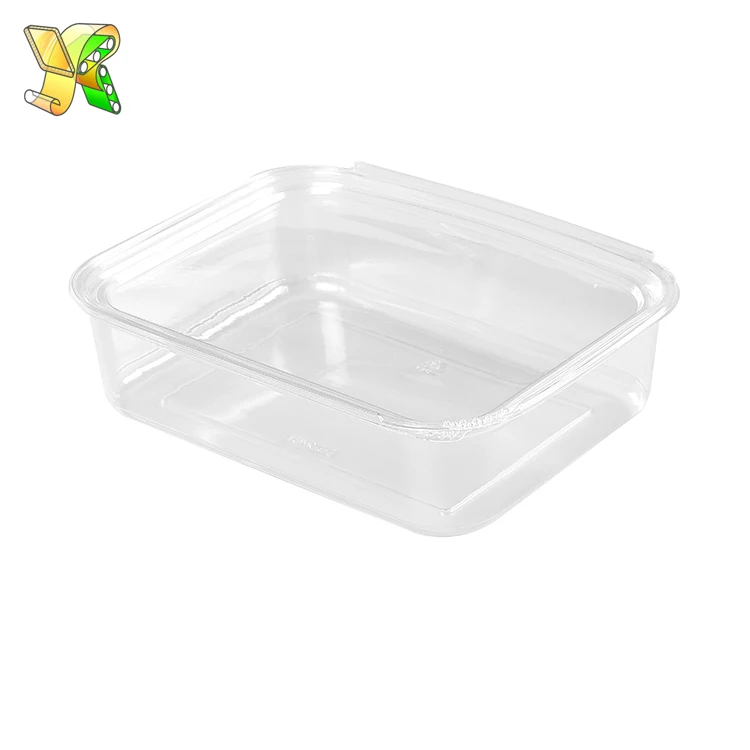 8 унц. ций контейнер для салата прозрачная коробка пластиковый контейнер для хранения яблока для салата
