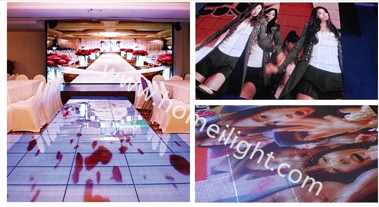 P12.5мм светодиодный экран видео танцпол для сцены свадьбы вечеринки подиума шоу бара дискотеки диджея