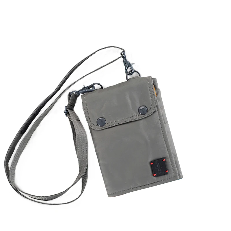 Large Capacity Travel Neck Pouch Passport Cover For Men