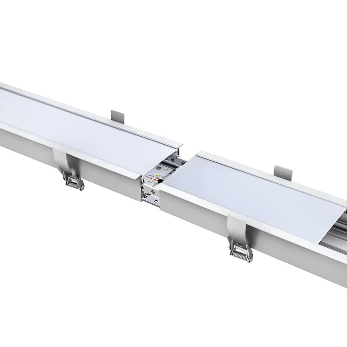Seamless Connection Aluminum Housing 20W Ceiling Surface Mounted LED Recessed Linear Light