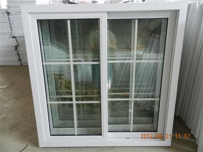 Chinese High Quality Pvc Sliding Window Elegant Price Philippines Upvc Grills Windows for Outdoors
