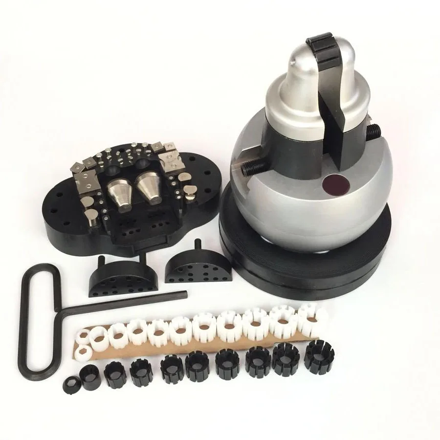 Высокоточный блок для гравировки ювелирных изделий с 57 аксессуарами инструменты для изготовления ювелирных изделий Кристальный блок для гравировки