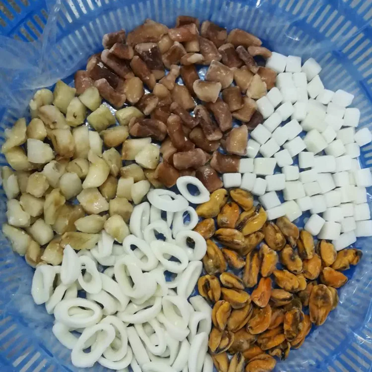 
Frozen seafood mix for Africa market 