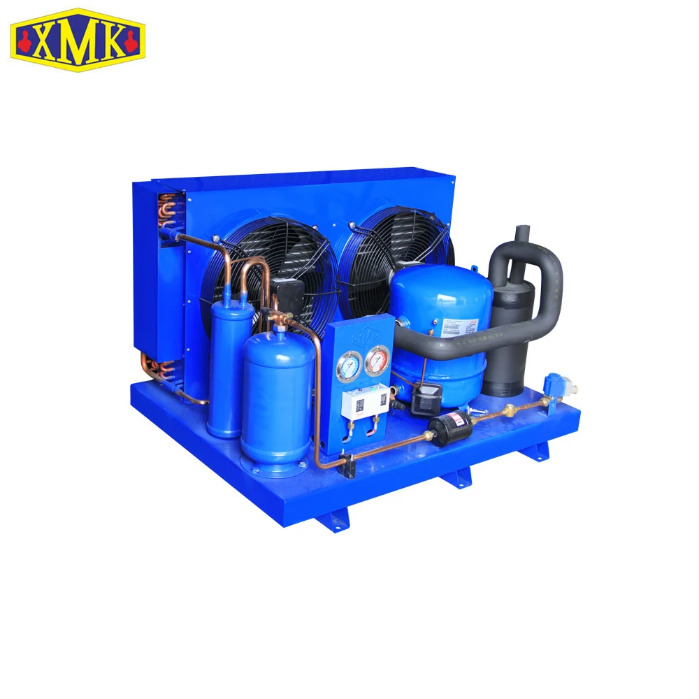 3hp Maneurop воздушным охлаждением открытого типа semi-герметичные прокрутки компрессорно-конденсаторный агрегат