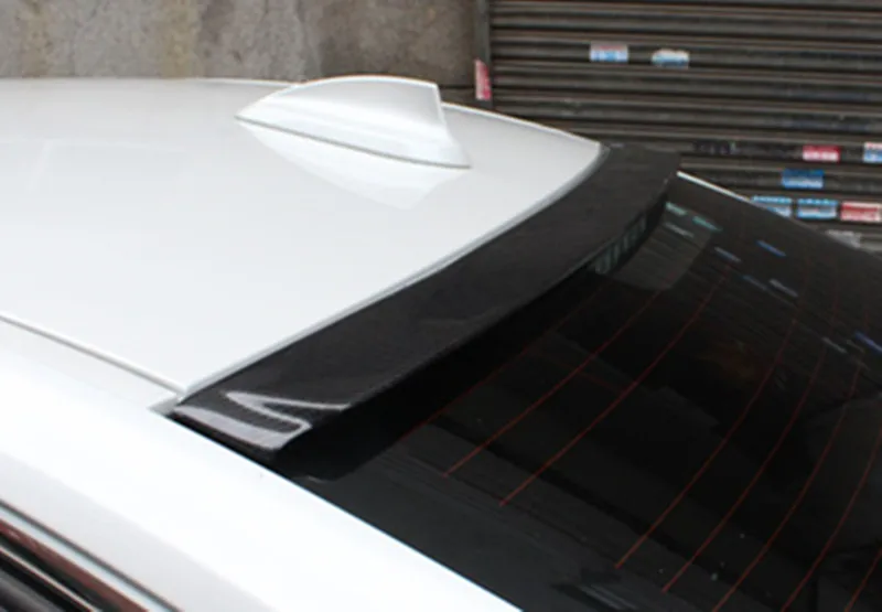 Car Styling Exterior Carbon Fiber Modified Rear Spoiler Tail Trunk Lip Wing Decoration Fit For F30 F35 F80 AC Spoiler