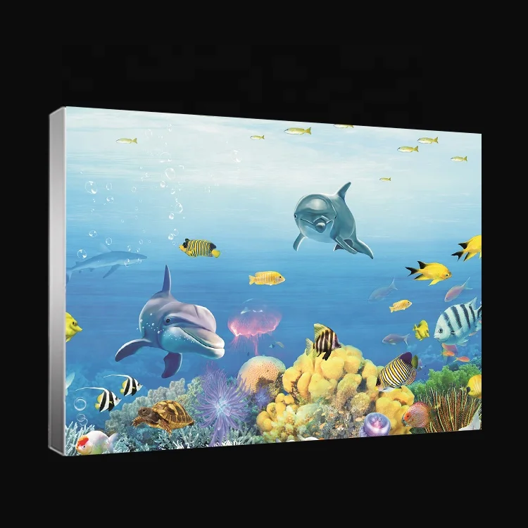 Алюминий рамки Hd УФ ткань печати Безрамное Lightbox для магазина украшения интерьера