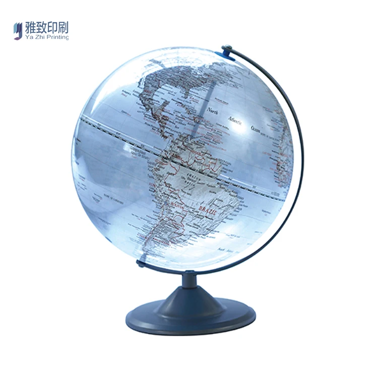 
Desk Top Decorative Mini Plastic Pvc Decorative Earth Globe 
