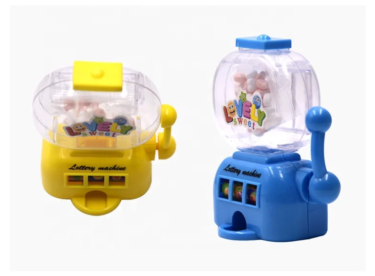 pressed sweet machine toy candy grabber toy with hand shake