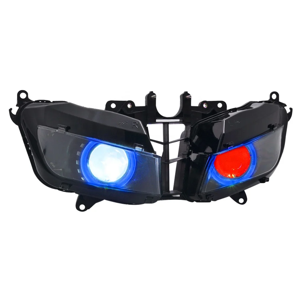 Custom Assembly HID Projector Headlight Fit For Honda CBR600RR CBR 600RR 2013-UP Customized Modified Motorcycle Headlights