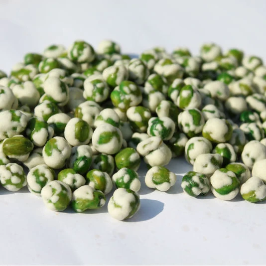 Roasted peas coated original green peas kosher halal snacks