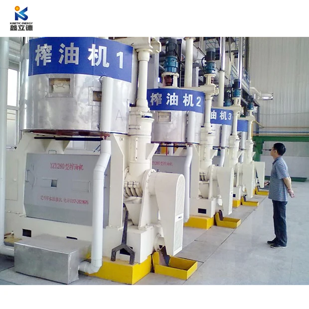 30 ton per day oil processing plant uses edible vegetable wheat germ flaxseed cotton seed palm oil press machine