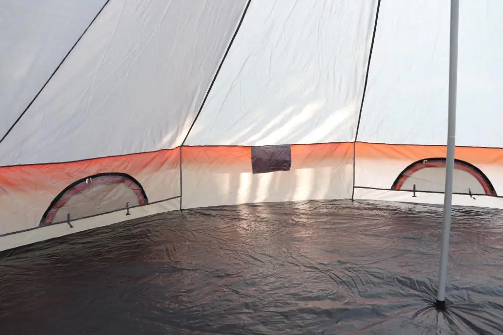 3m 4m coir matting 210D oxford fabric nylon polyester bell tent