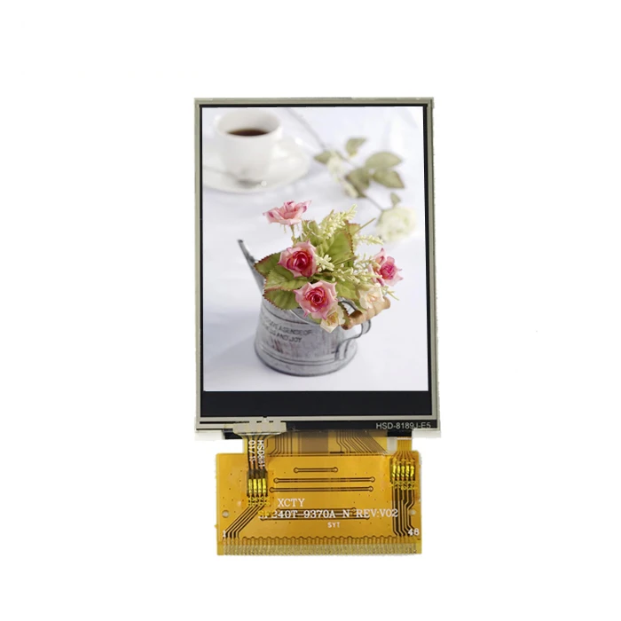 factory production small tft lcd monitor  qvga 2.4 inch MPU/RGB interface lcd display ,2.4' tft lcd display