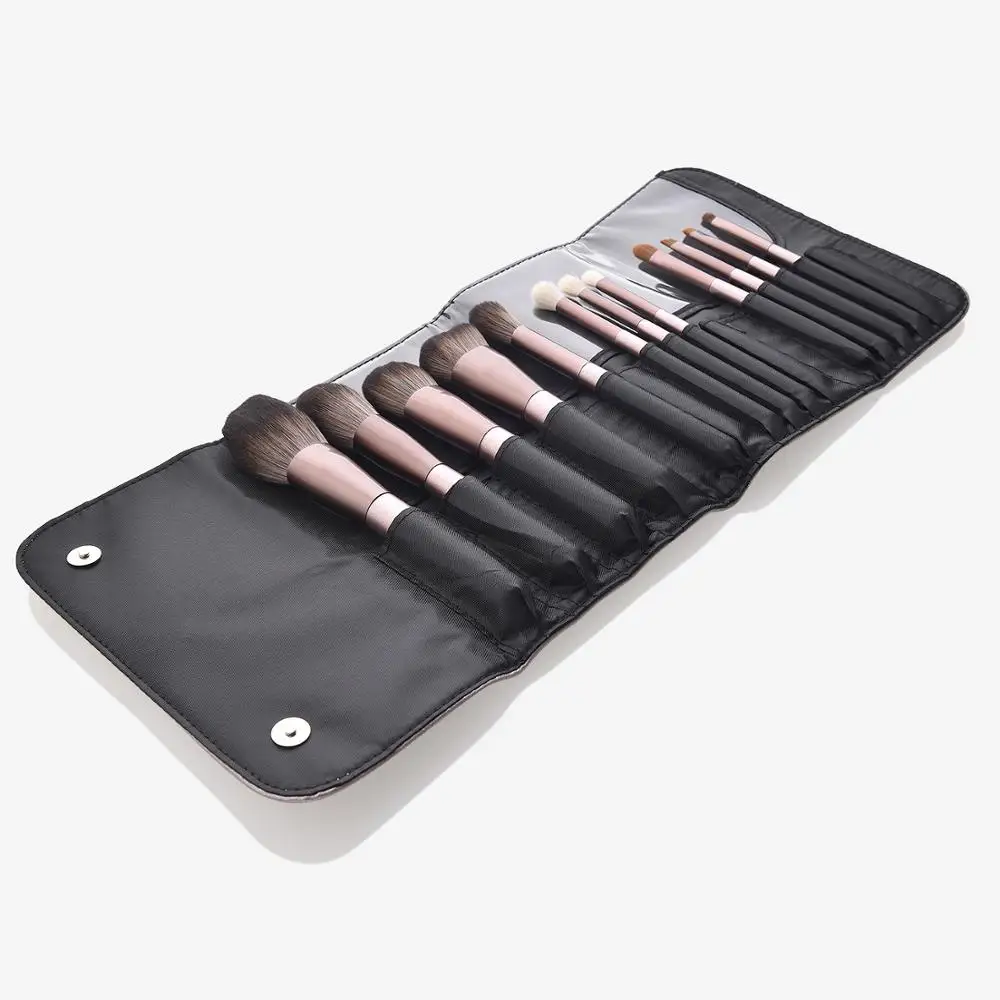 High Quality Makeup Brush Set 12 pcs Brush Make Up Set Makeup Professional Brush Set Sample With Cosmetic Bag