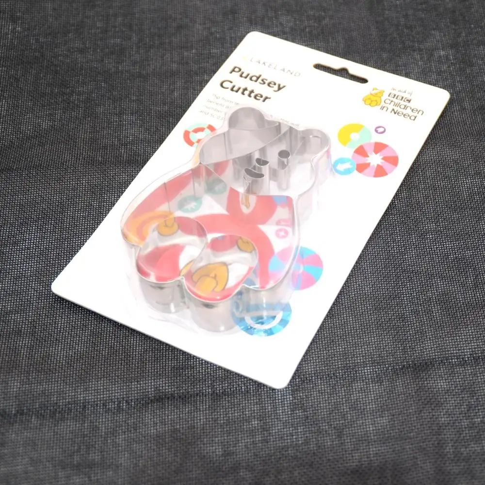 Sustainable Stocked Cake Tools And Accessories Stainless Steel Bear Shape Cookie Cutter