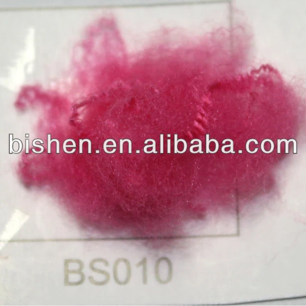 
rGRS certified ecycled colours polyester staple fiber 