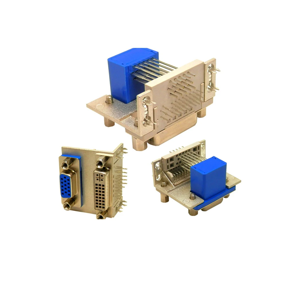 VGA и DVI разъем, HDR DVI24 + 5 VGA разъем