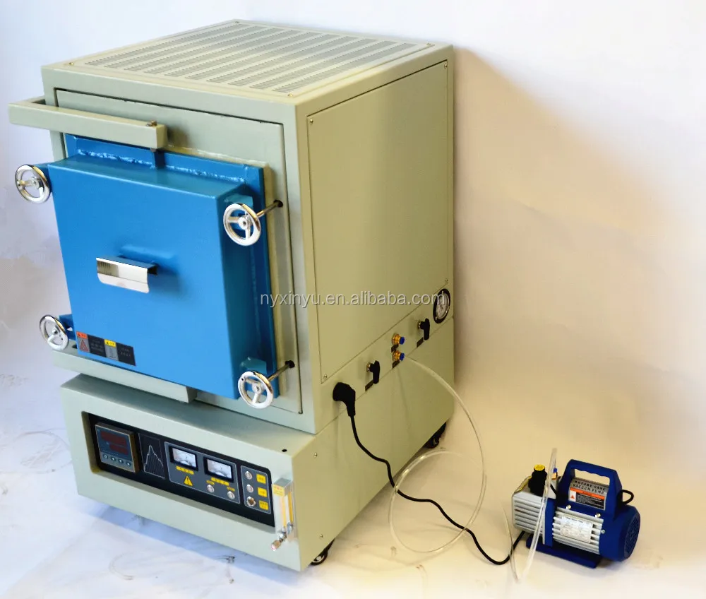 Лабораторная муфельная печь с контролируемой атмосферой инертным